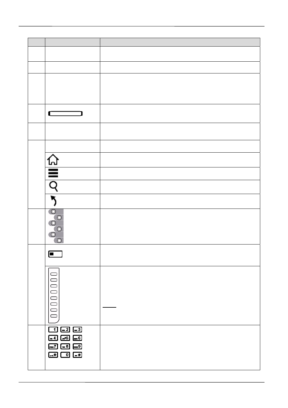Programmable key plate lable (desi) | MOCET IP3072 User Manual | Page 16 / 78