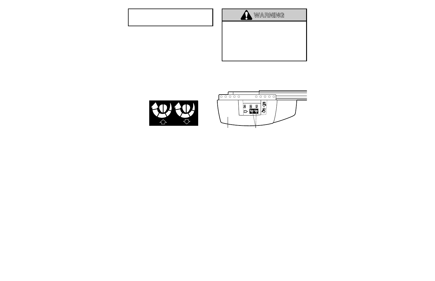Adjustment step 2, Adjust the force, A warning | How and when to adjust the forces, Warning | Chamberlain 2000SDC 1/2HP User Manual | Page 25 / 36