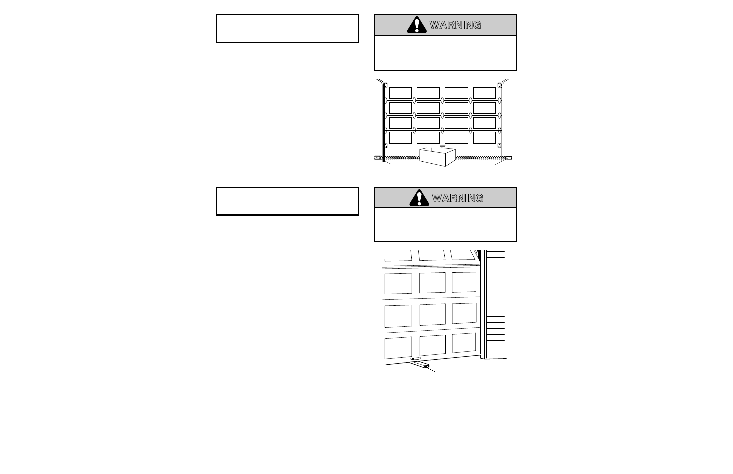 Adjustment step 3, Test the protector system, Adjustment step 4 | Test the safety reverse system, A warning | Chamberlain 2000SDC 1/2HP User Manual | Page 26 / 36