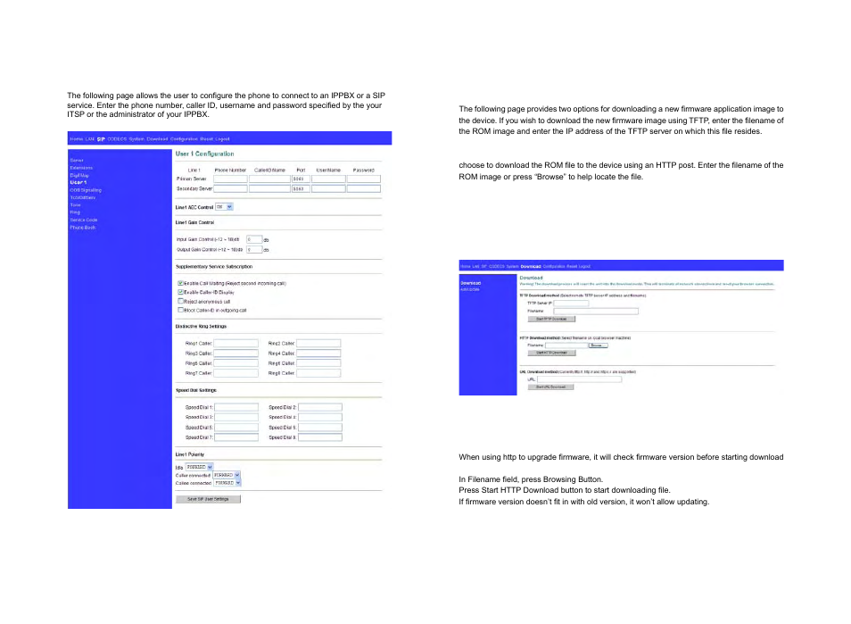 6 download, 4 user 1 | ATL Telecom IP250 User Manual | Page 27 / 40