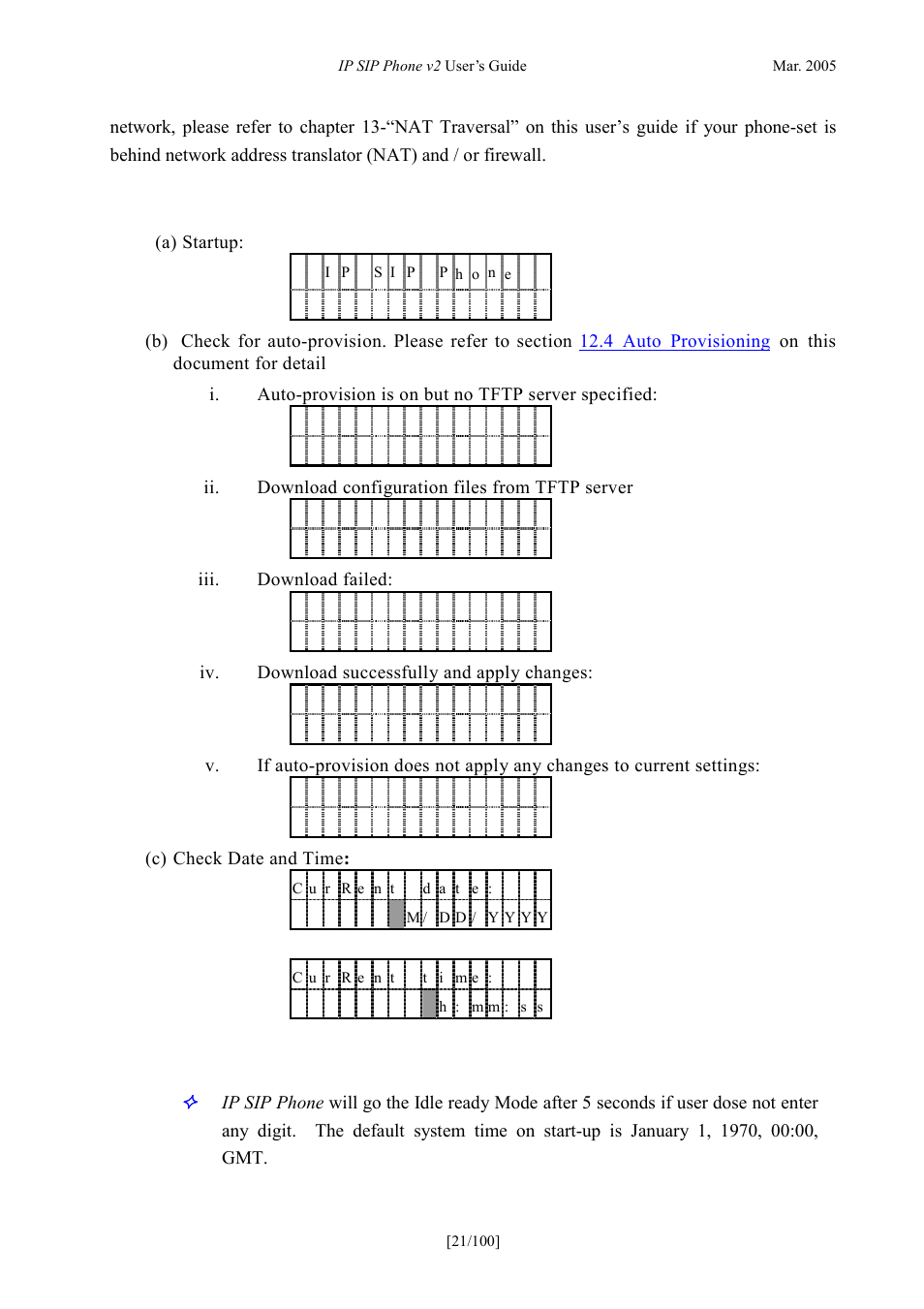 Initialization, Nitialization | ATL Telecom IP300S User Manual | Page 21 / 100