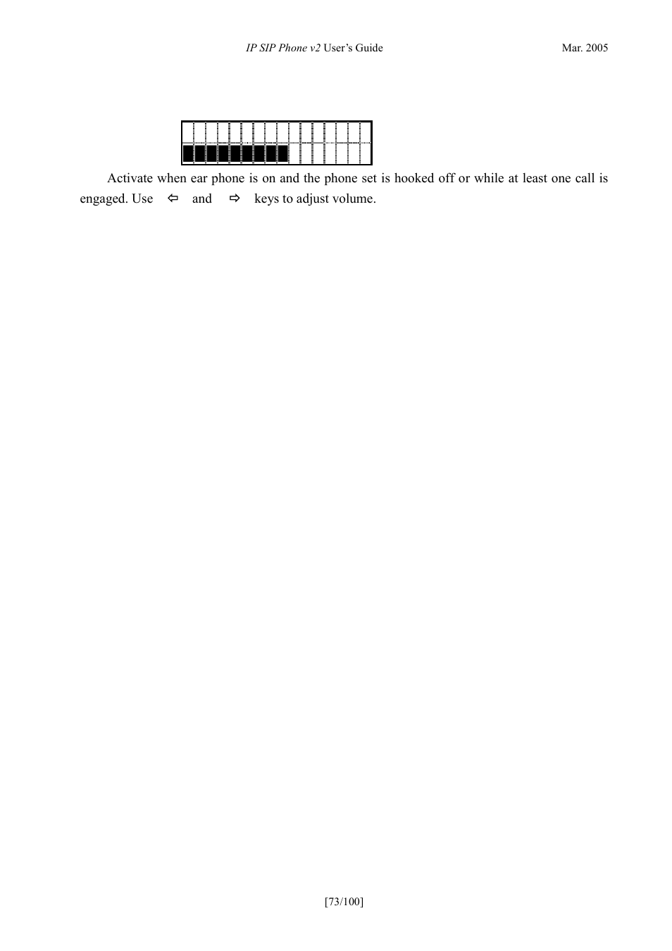 Ear phone, Hone | ATL Telecom IP300S User Manual | Page 73 / 100