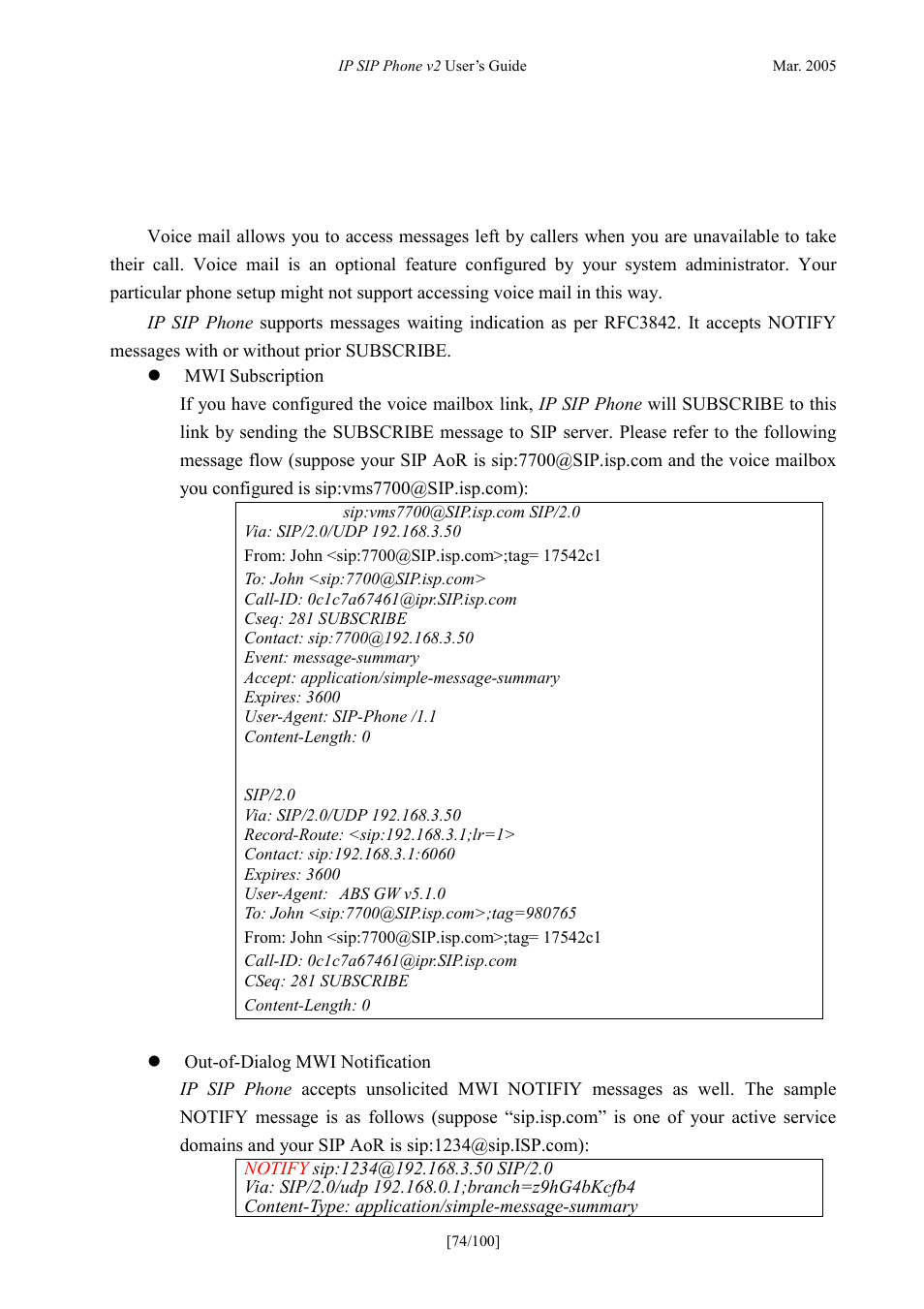 Service, Voice mail, Ervice | Oice, Service 12.1. voice mail | ATL Telecom IP300S User Manual | Page 74 / 100
