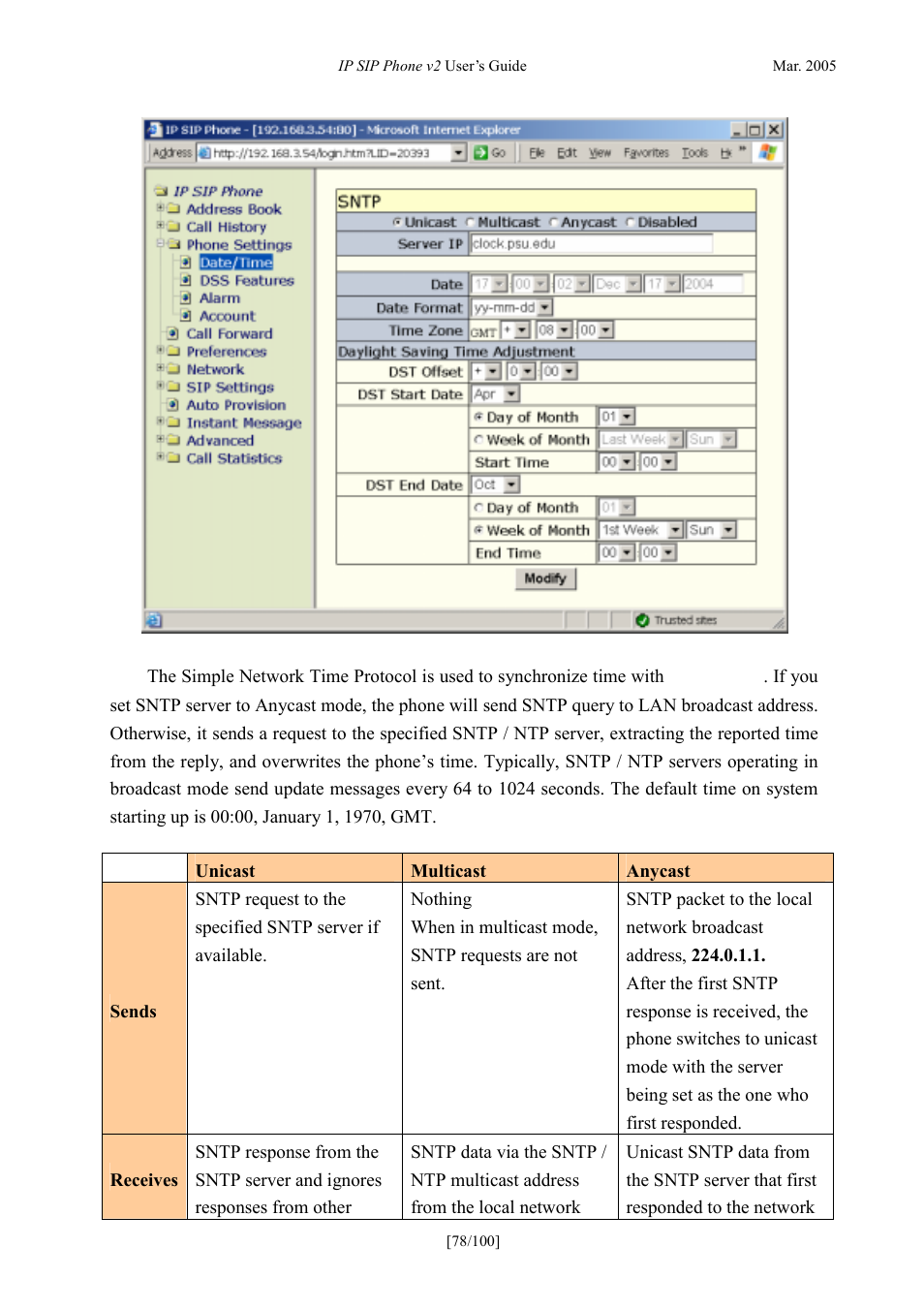 Auto provision | ATL Telecom IP300S User Manual | Page 78 / 100