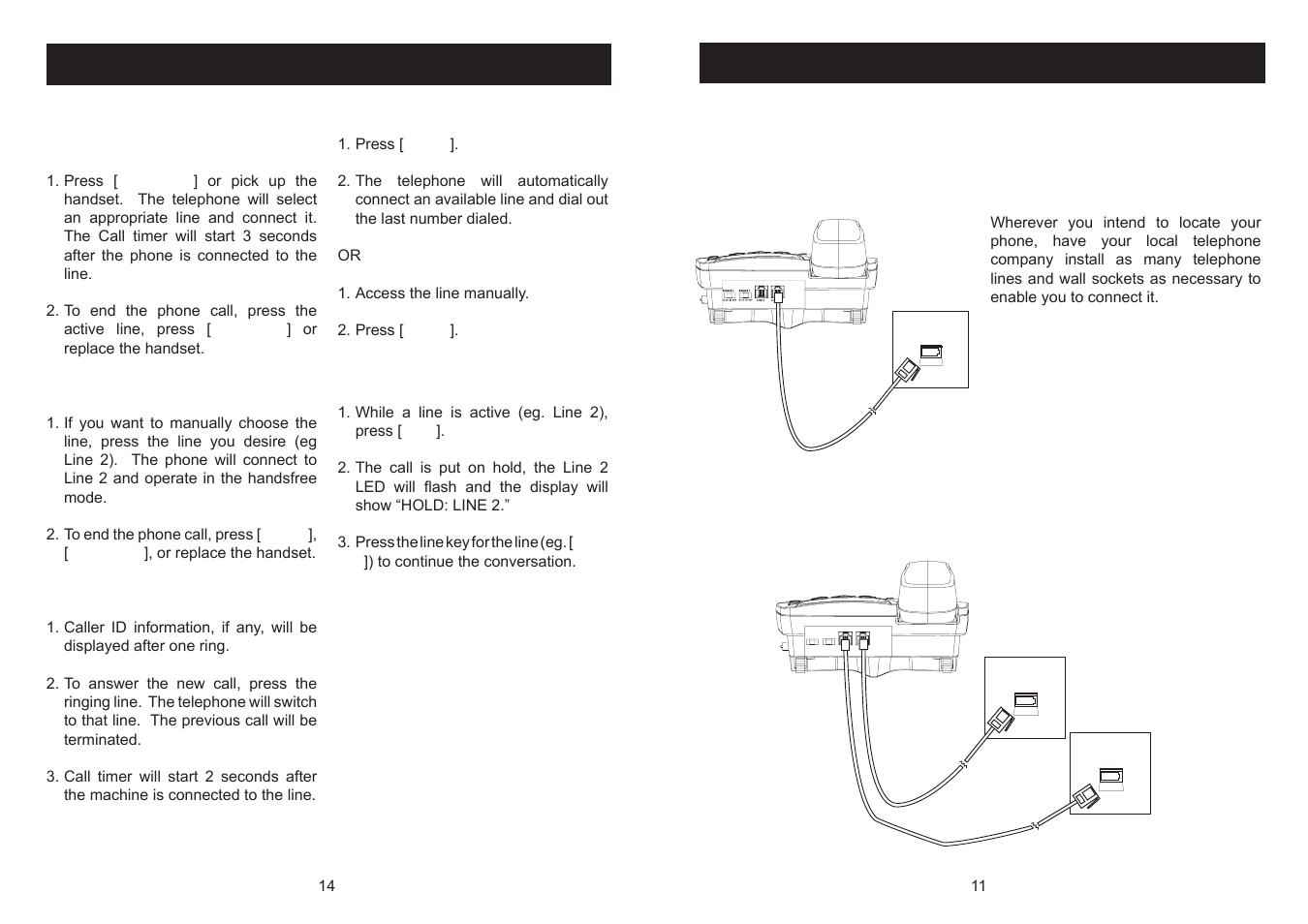 Hi lo w off hi lo w off | ATL Telecom Delta 700 User Manual | Page 14 / 24