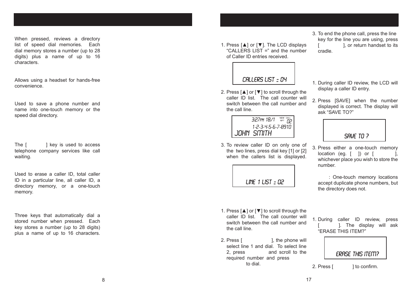 ATL Telecom Delta 700 User Manual | Page 17 / 24