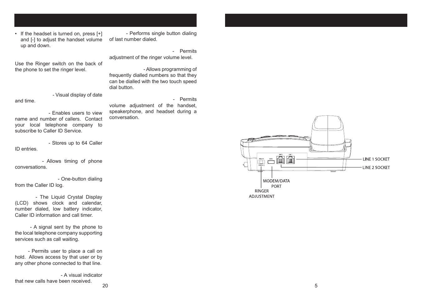 ATL Telecom Delta 700 User Manual | Page 20 / 24