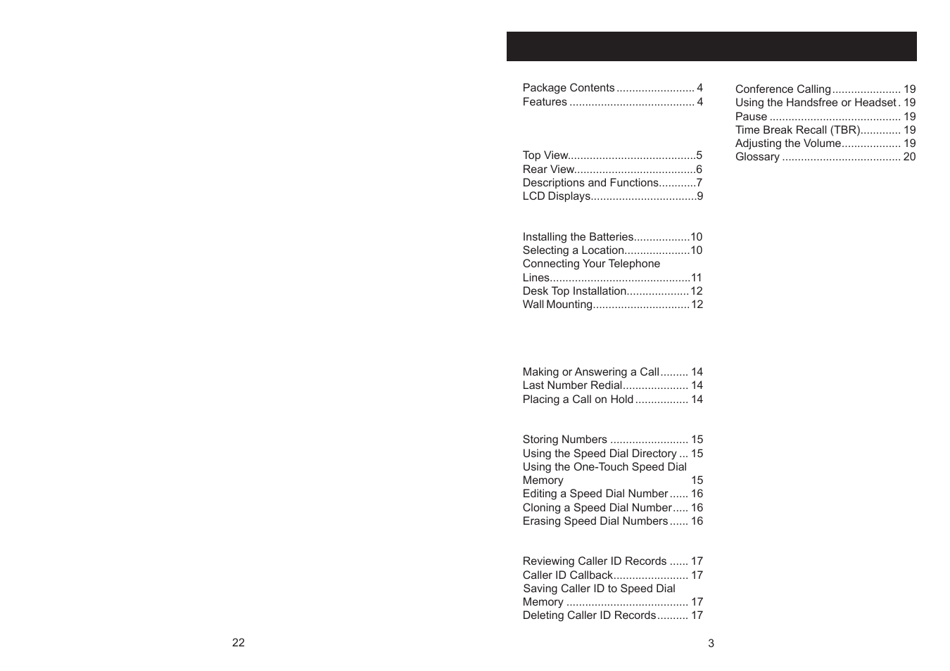 ATL Telecom Delta 700 User Manual | Page 3 / 24