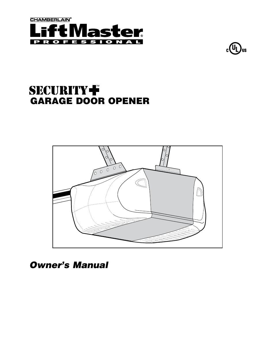 Chamberlain 2580 1/2 HP User Manual | 36 pages