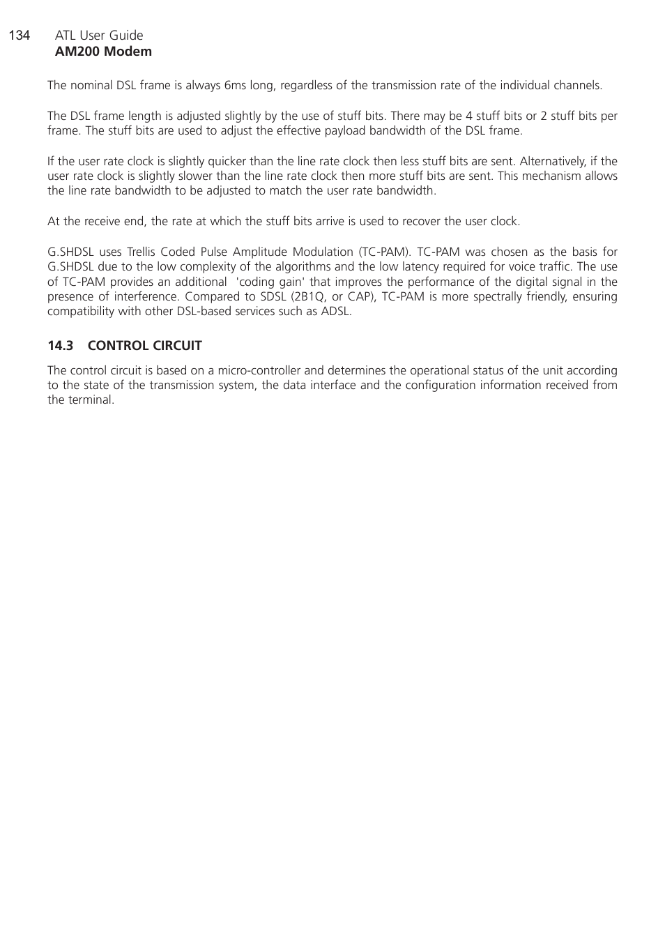 3 control circuit | ATL Telecom AM200 User Manual | Page 134 / 145