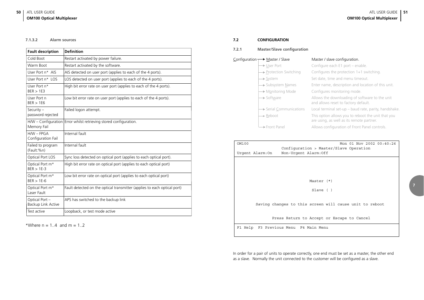 ATL Telecom OM100 User Manual | Page 27 / 46