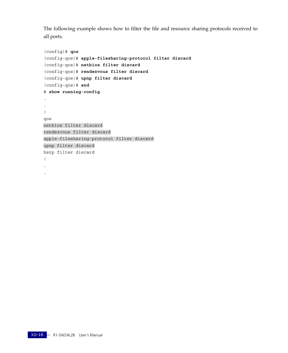 ATL Telecom R1-SW Ethernet Switch User Manual | Page 226 / 300