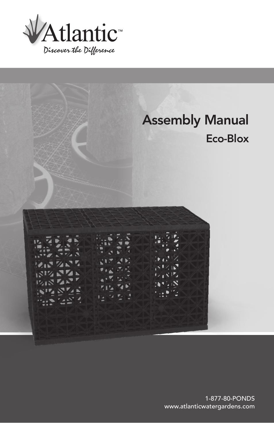 Atlantic Water Gardens Eco-Blox User Manual | 4 pages