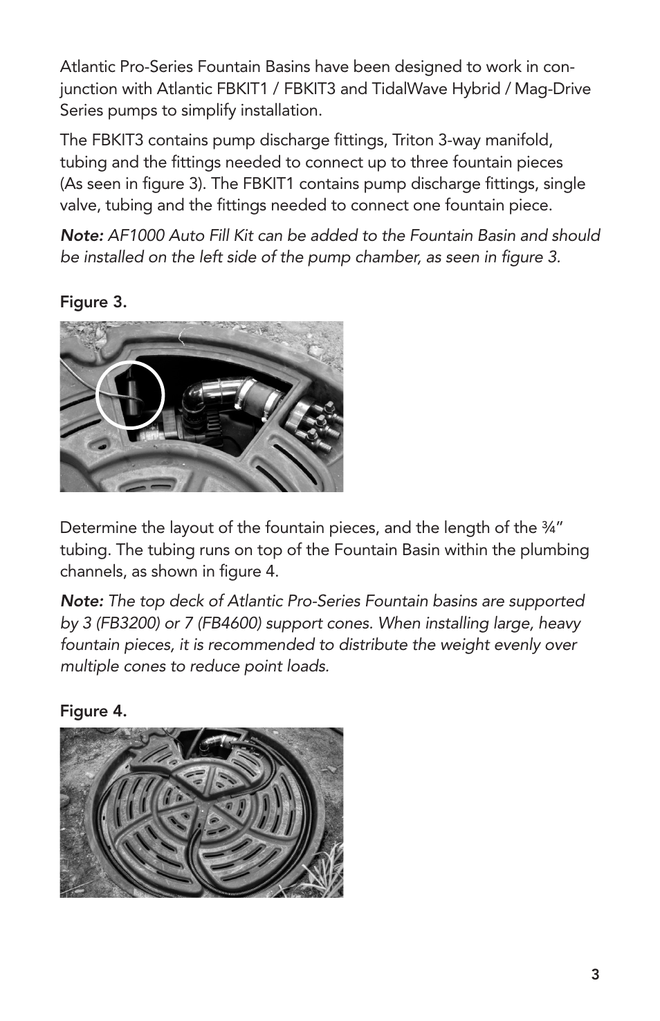 Atlantic Water Gardens Pro Series FB4600 User Manual | Page 3 / 4