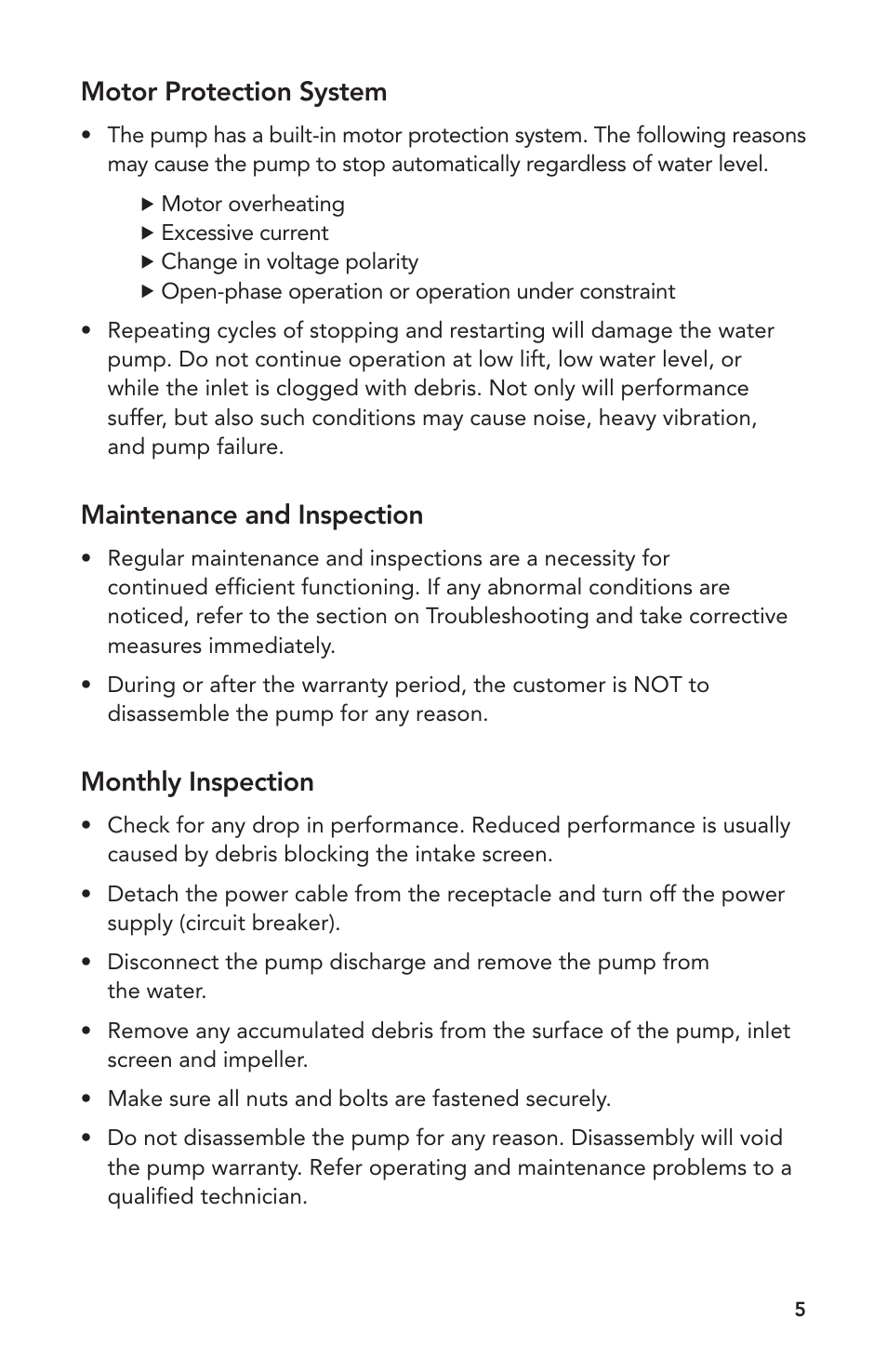 Atlantic Water Gardens A-05 User Manual | Page 5 / 24