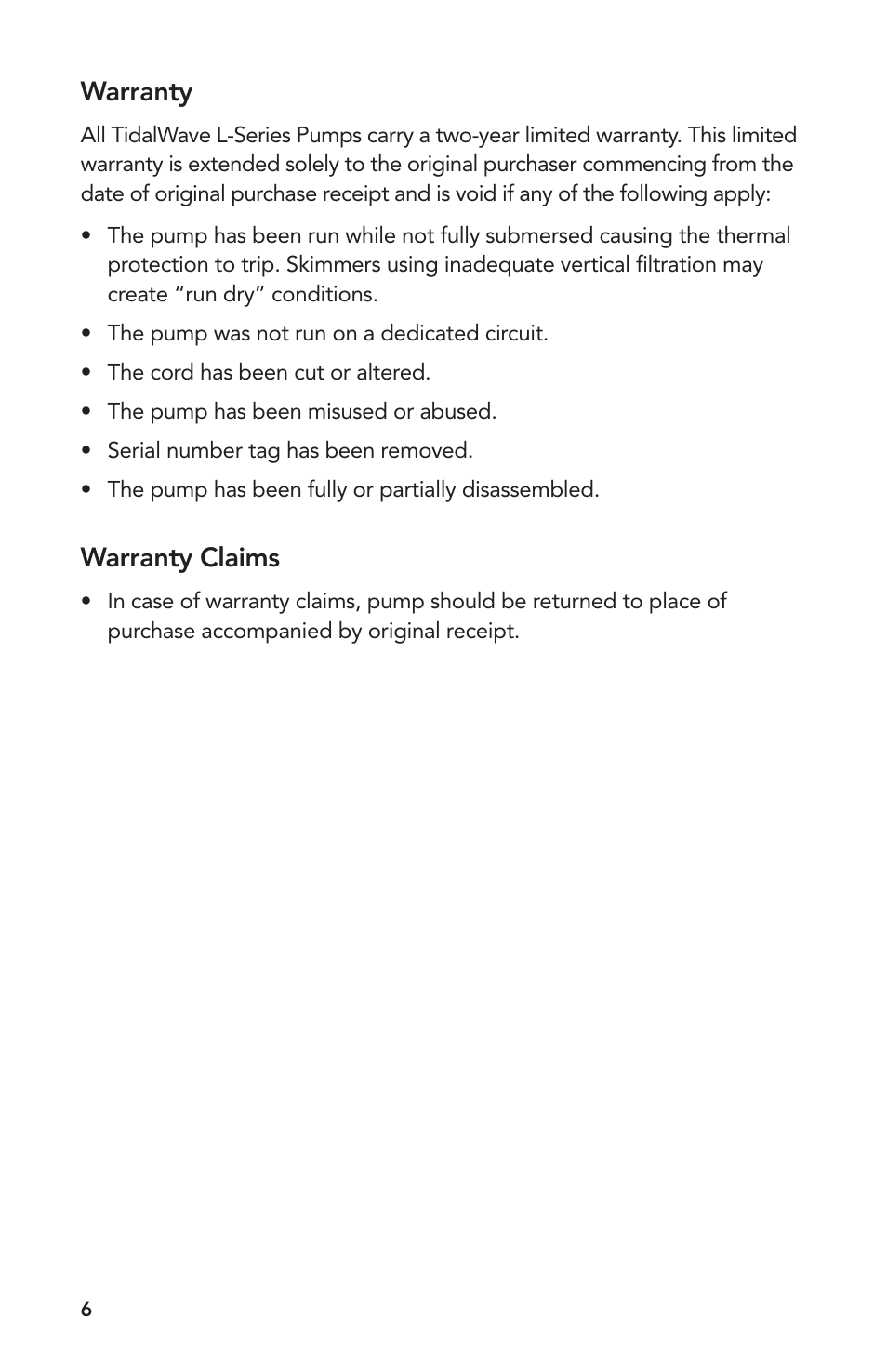 Atlantic Water Gardens L-305 User Manual | Page 6 / 8