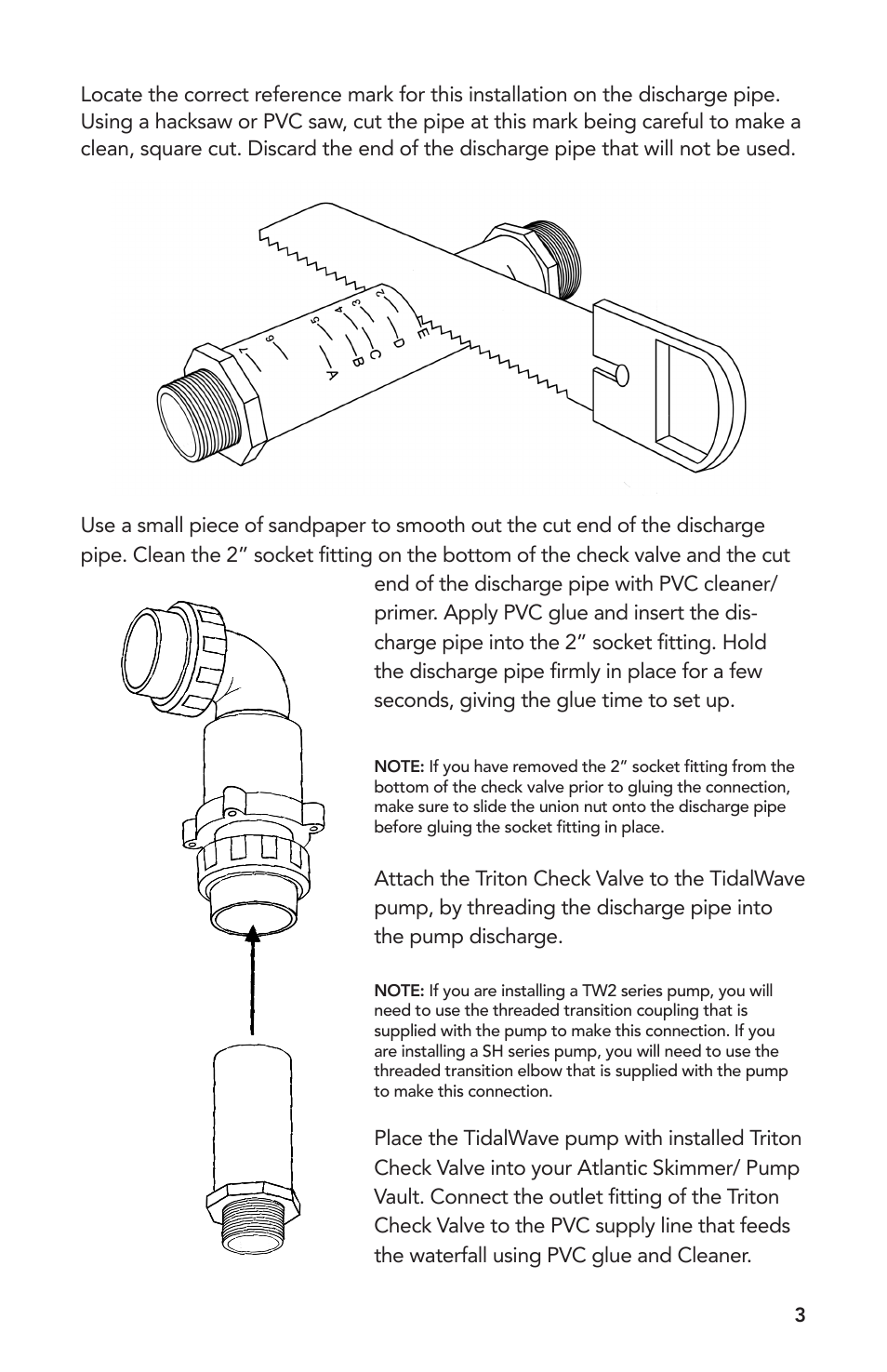 Atlantic Water Gardens TR215CV User Manual | Page 3 / 4