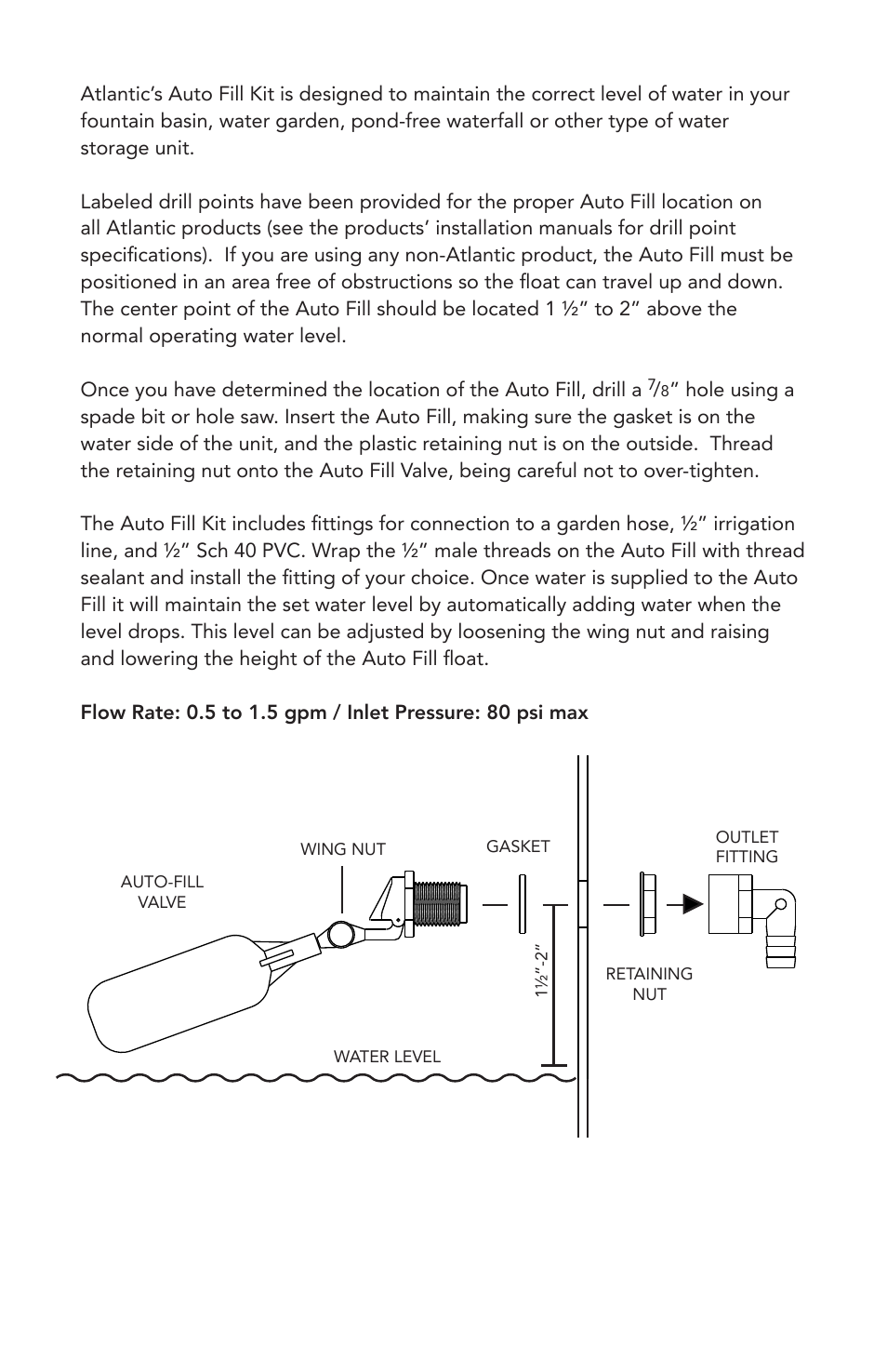 Atlantic Water Gardens AF1000 User Manual | Page 2 / 4