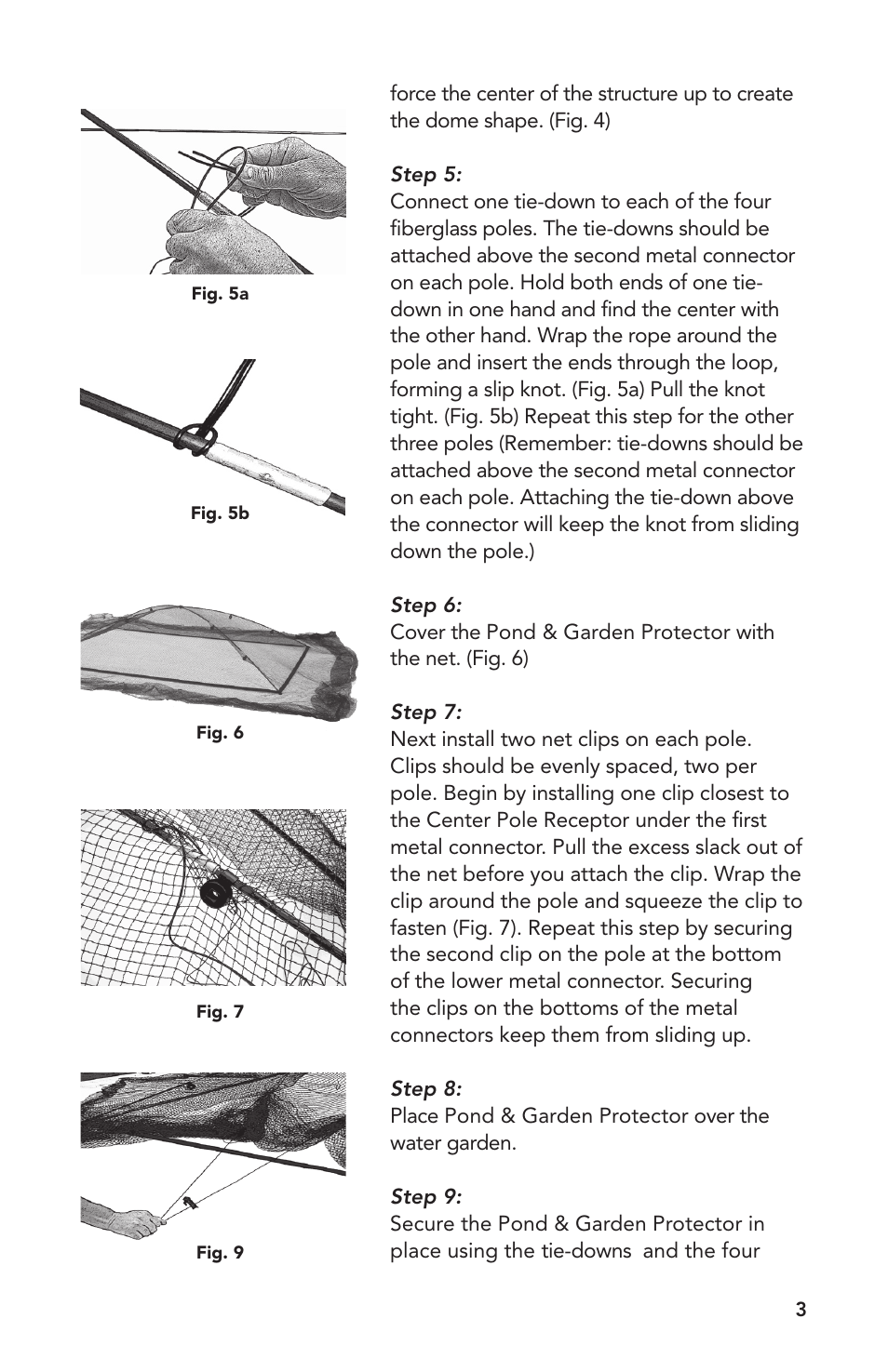 Atlantic Water Gardens PGPSM - Pond & Garden Protector User Manual | Page 3 / 12