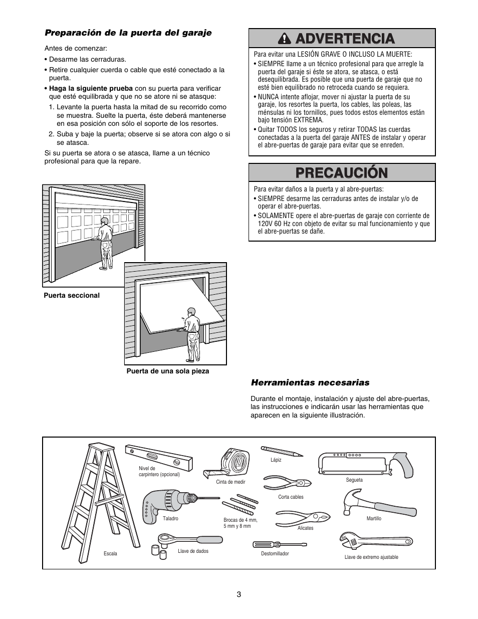 Chamberlain 1220E FS2 User Manual | Page 43 / 80