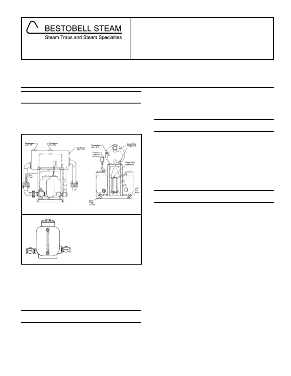 Bestobell Steam POPS Condensate Recovery User Manual | 4 pages