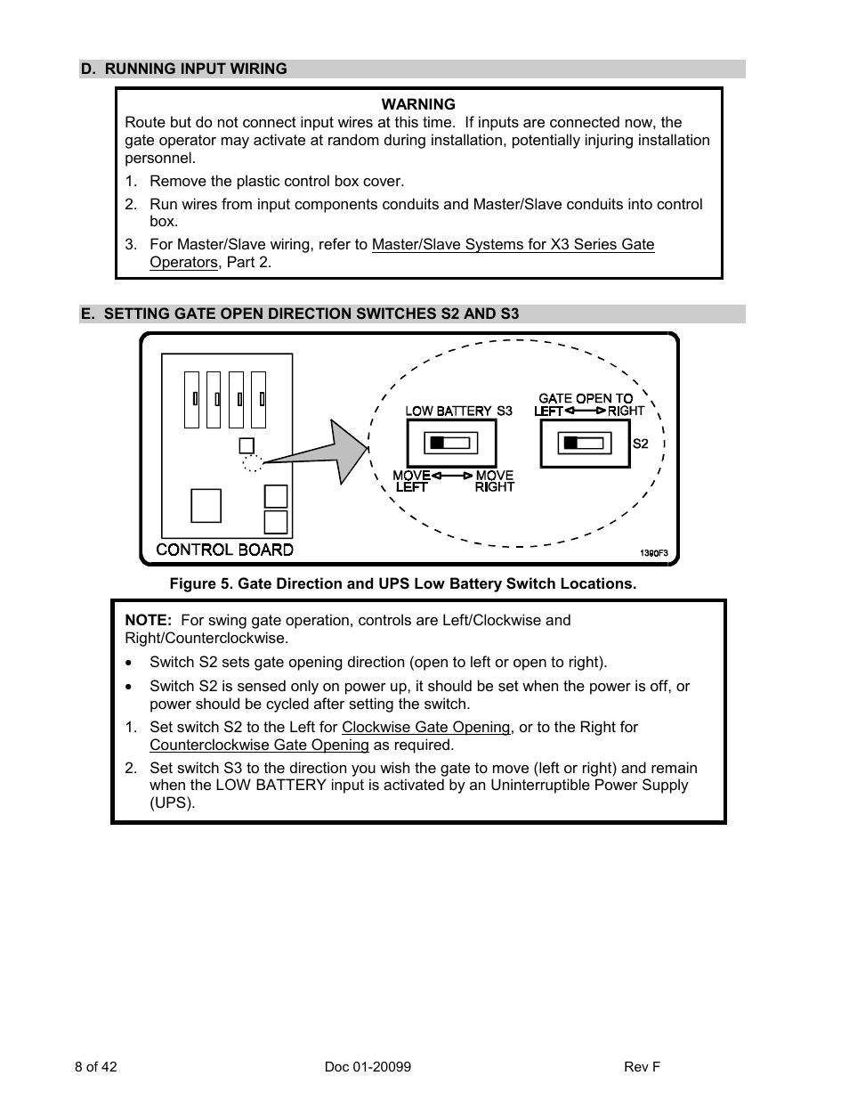 Chamberlain ESTATE SERIES SW 2000-X3 User Manual | Page 14 / 48