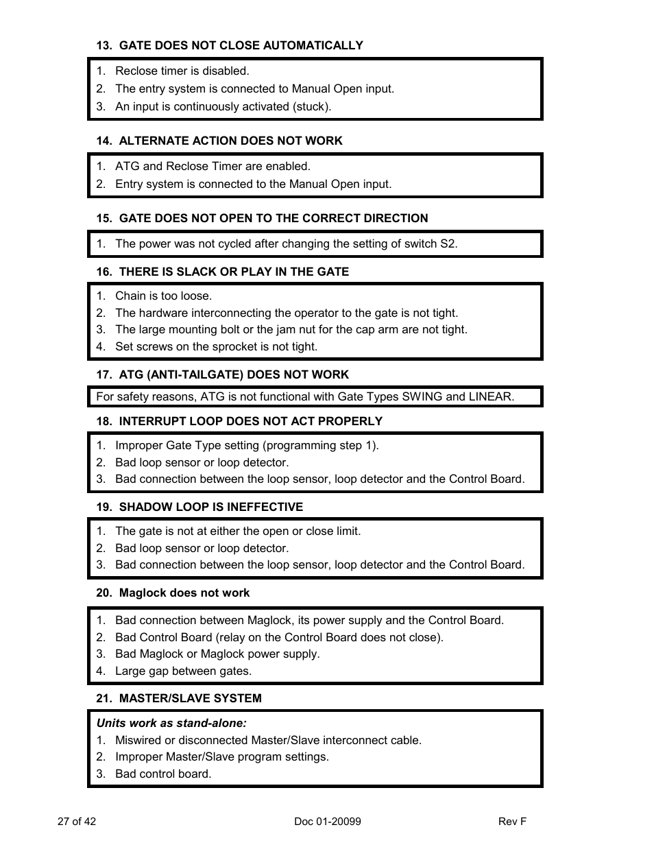 Chamberlain ESTATE SERIES SW 2000-X3 User Manual | Page 33 / 48