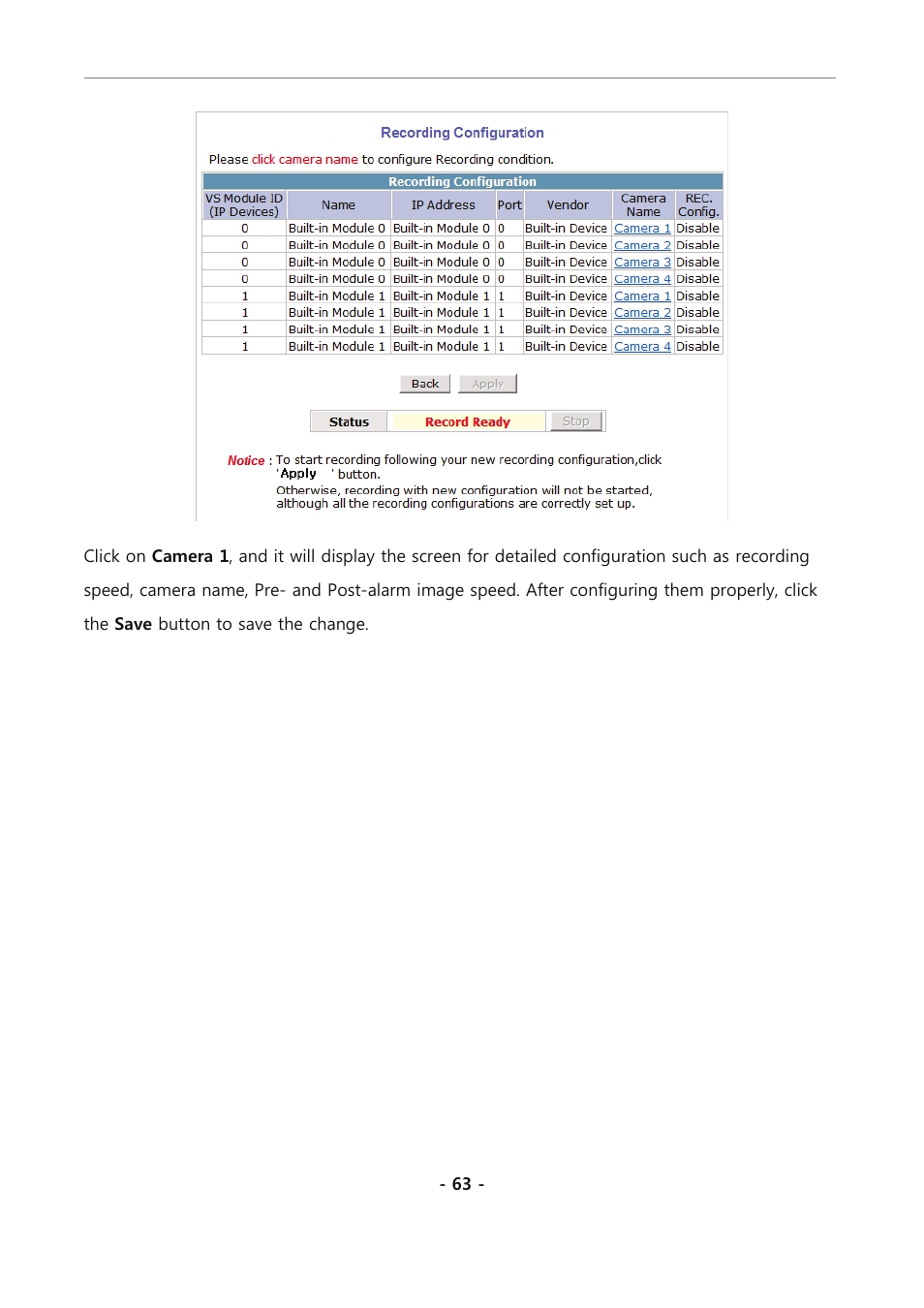 Eneo PXC-2080CS User Manual | Page 118 / 141