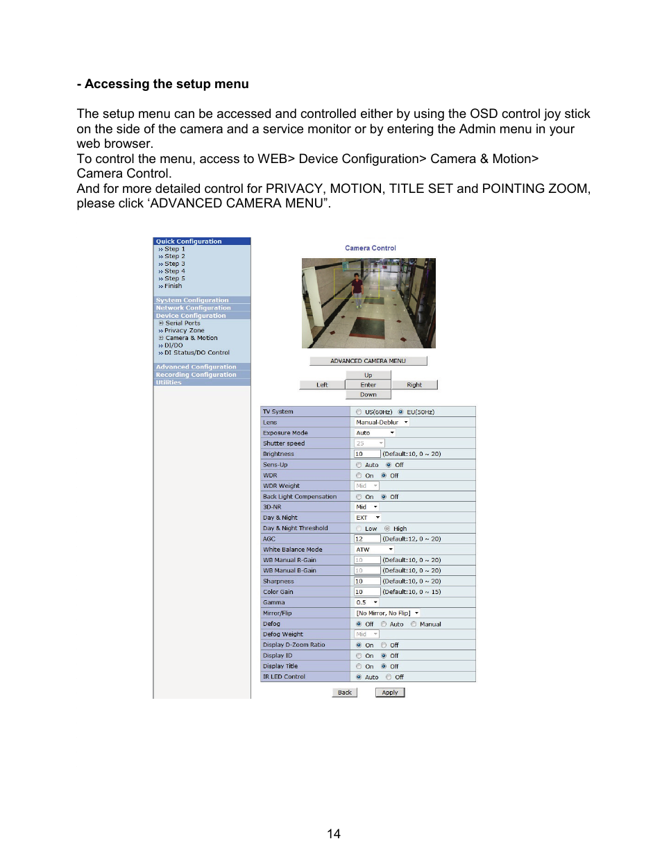 Eneo PXC-2080CS User Manual | Page 15 / 141