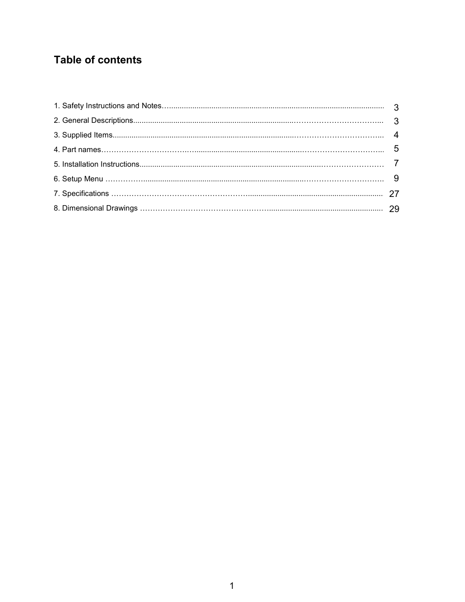 Eneo PXC-2080CS User Manual | Page 2 / 141