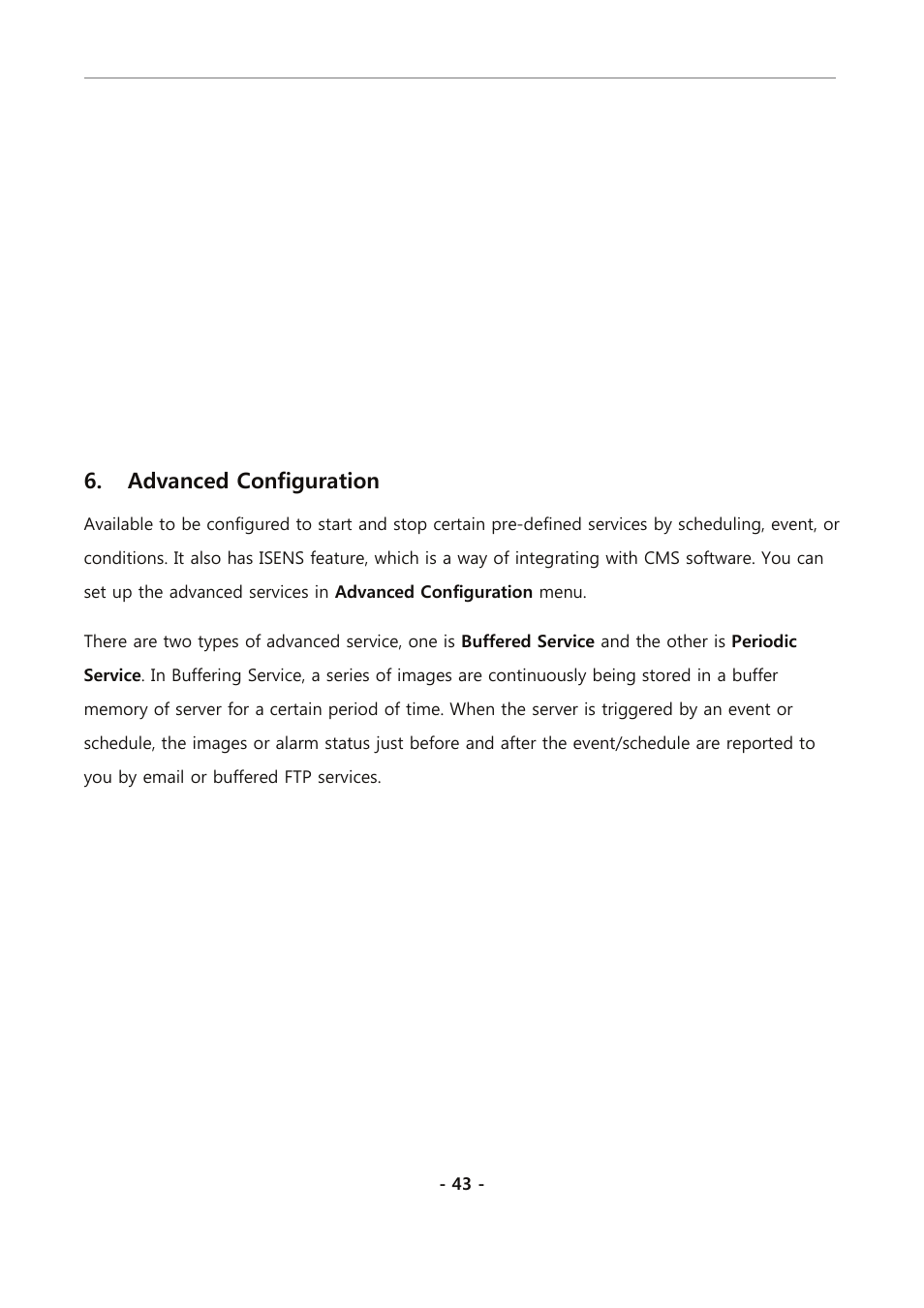 Advanced configuration | Eneo PXC-2080CS User Manual | Page 98 / 141