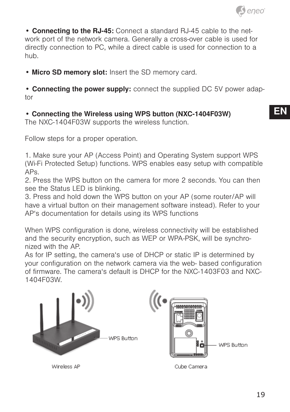 De en fr pl ru | Eneo NXC-1404F03W User Manual | Page 19 / 68
