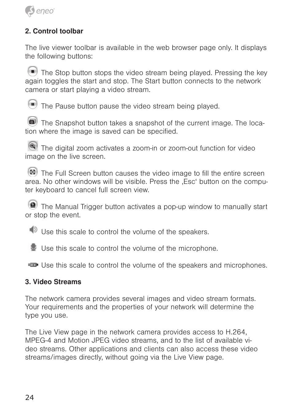Eneo NXC-1404F03W User Manual | Page 24 / 68