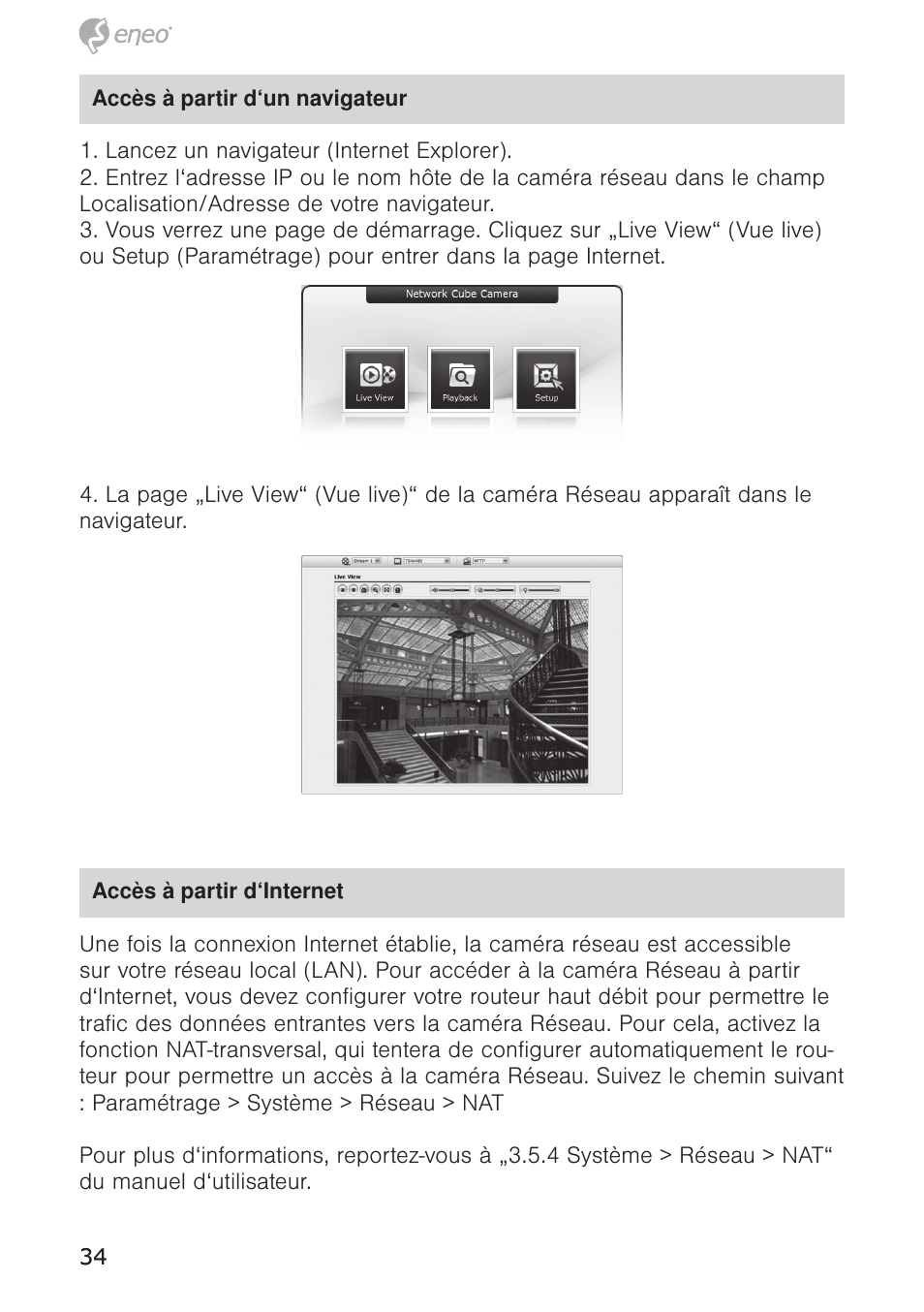 Eneo NXC-1404F03W User Manual | Page 34 / 68