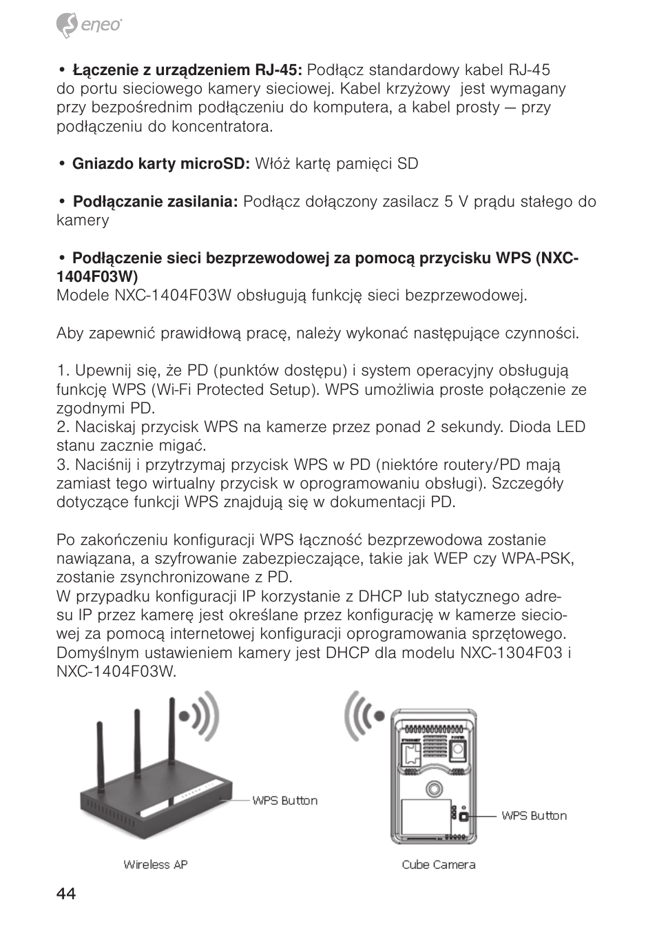 Eneo NXC-1404F03W User Manual | Page 44 / 68