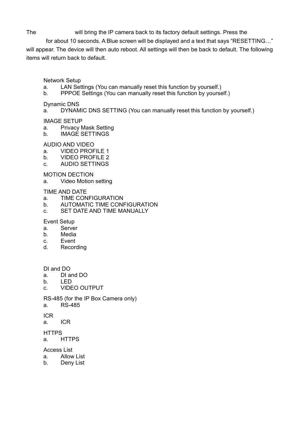 Eset, Utton | Eneo GXC-1720M User Manual | Page 14 / 114