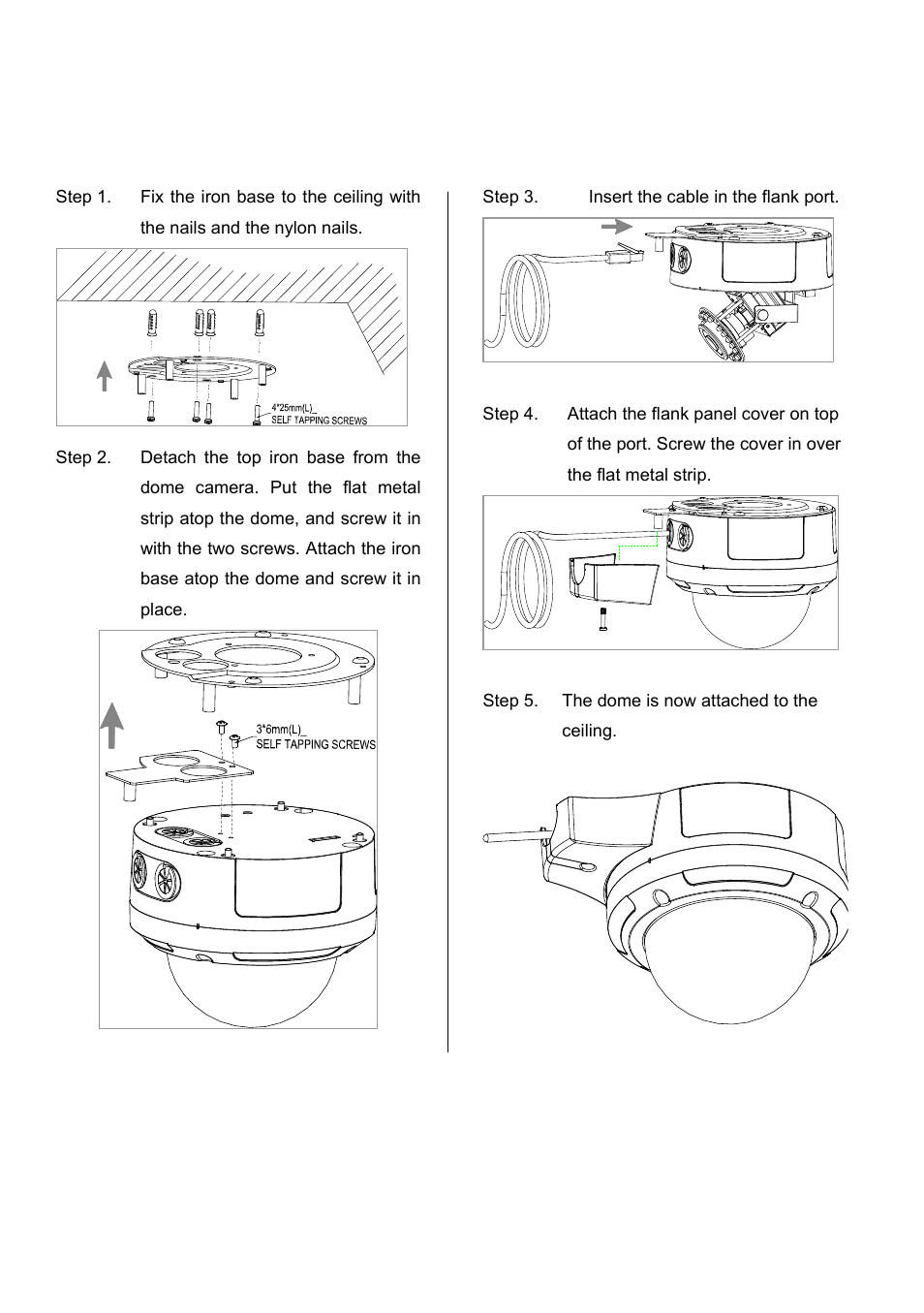 Nstallation of the, Ixed, Ip i | Ndoor | Eneo GXC-1720M User Manual | Page 20 / 114