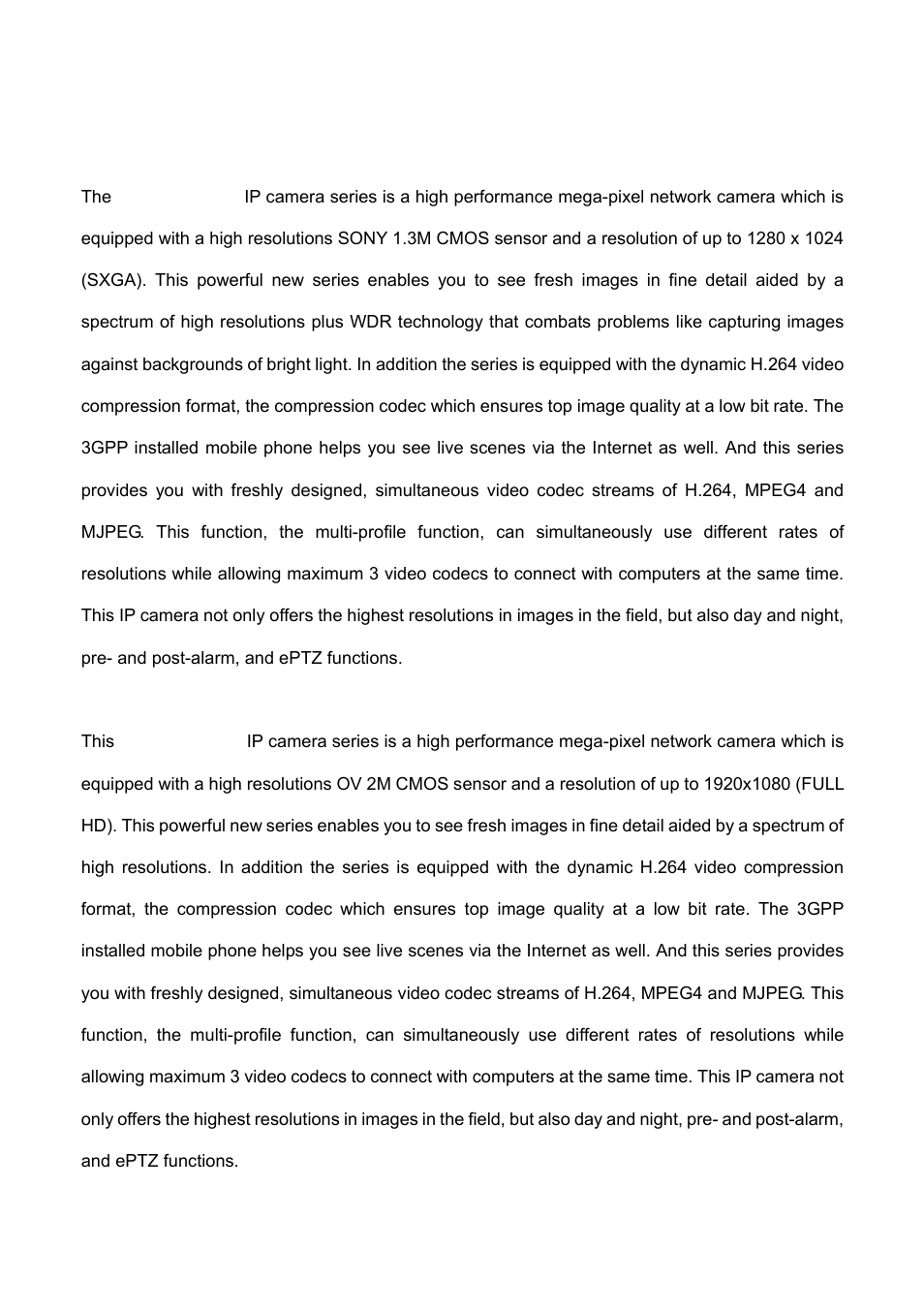 Product features, Roduct, Nstructions | 6 1. product features | Eneo GXC-1720M User Manual | Page 6 / 114