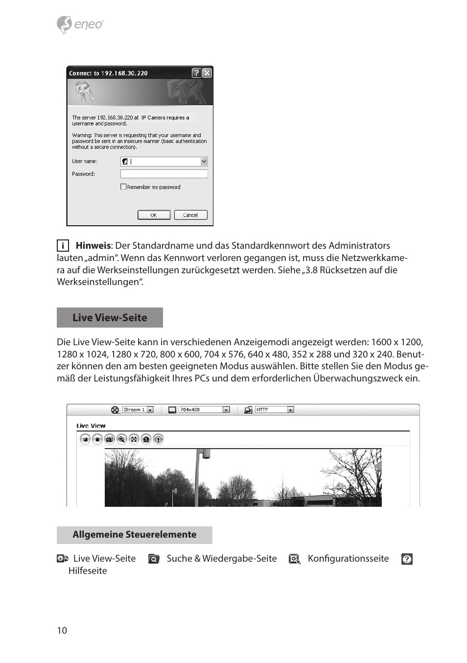 Eneo NXD-880F37P User Manual | Page 10 / 40