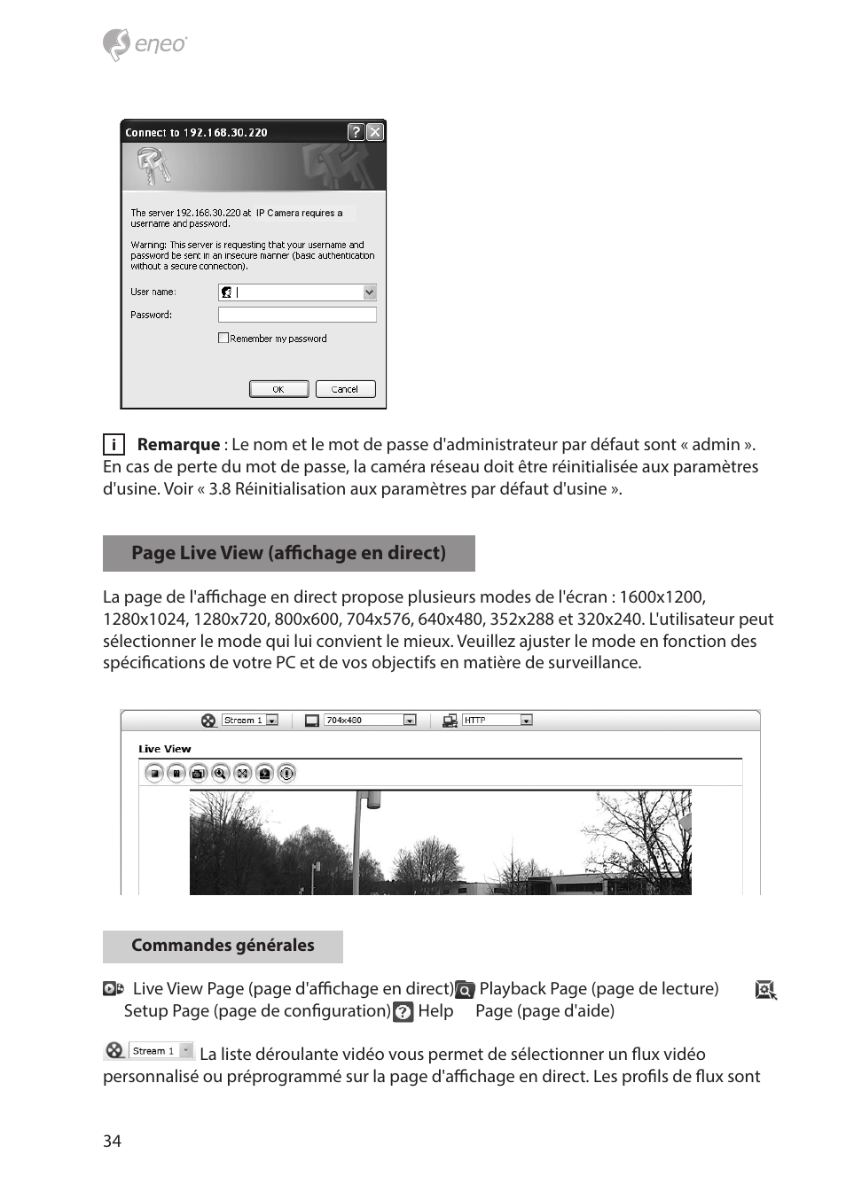 Eneo NXD-880F37P User Manual | Page 34 / 40