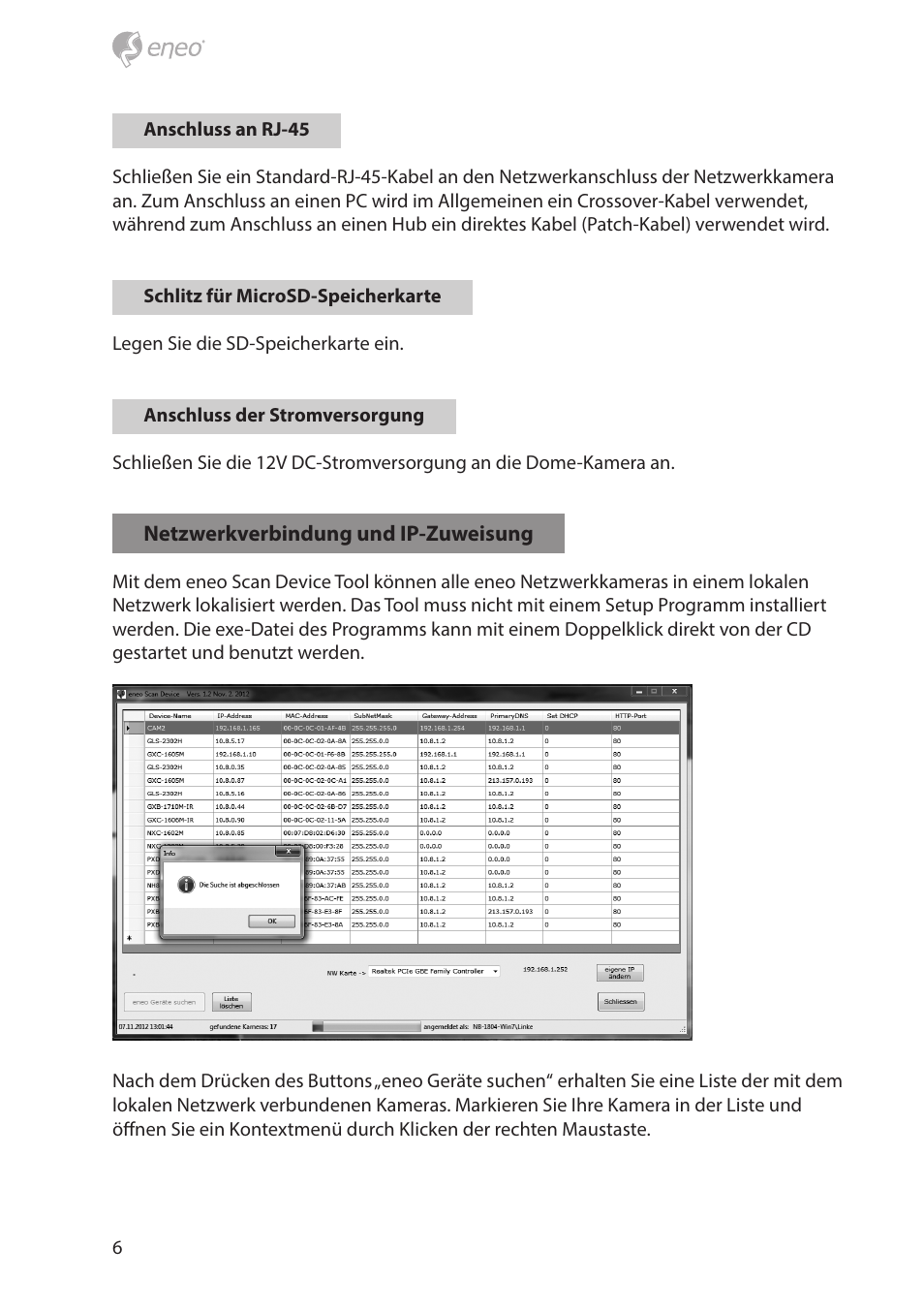 Eneo NXD-880F37P User Manual | Page 6 / 40