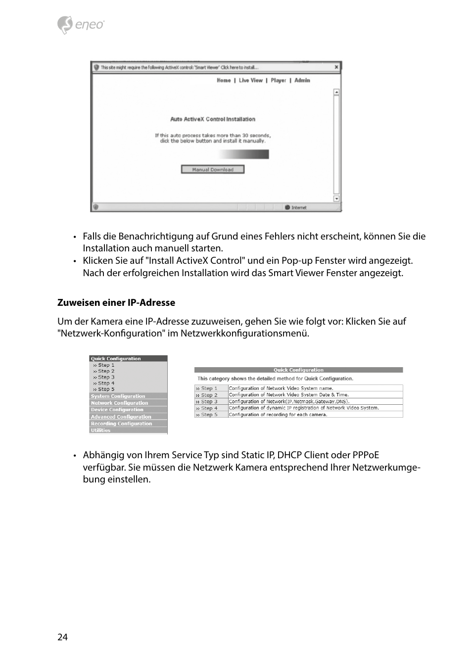 Eneo PXD-2080MIR D User Manual | Page 24 / 44