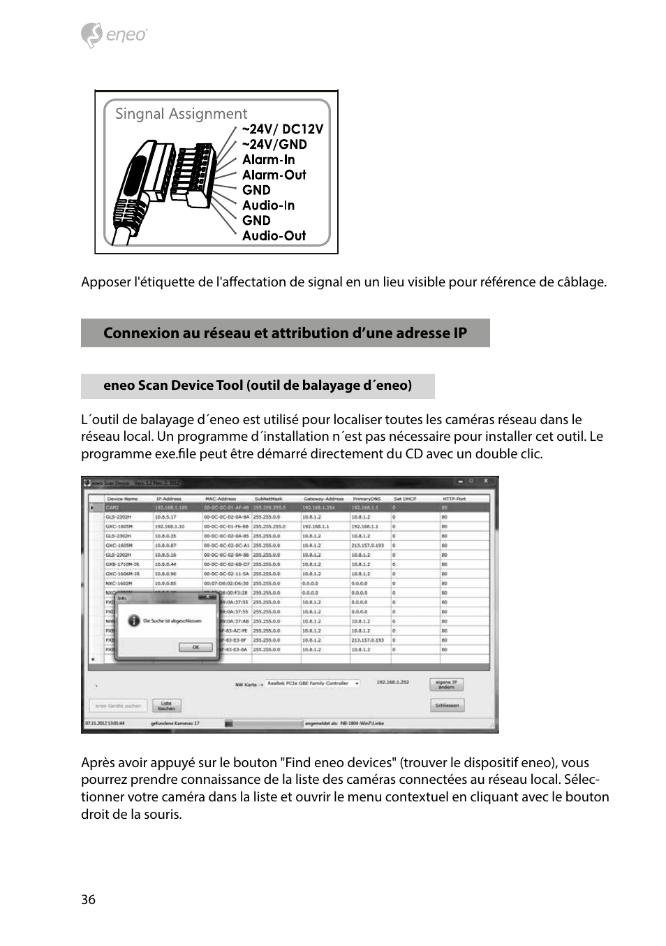 Eneo PXD-2080MIR D User Manual | Page 36 / 44