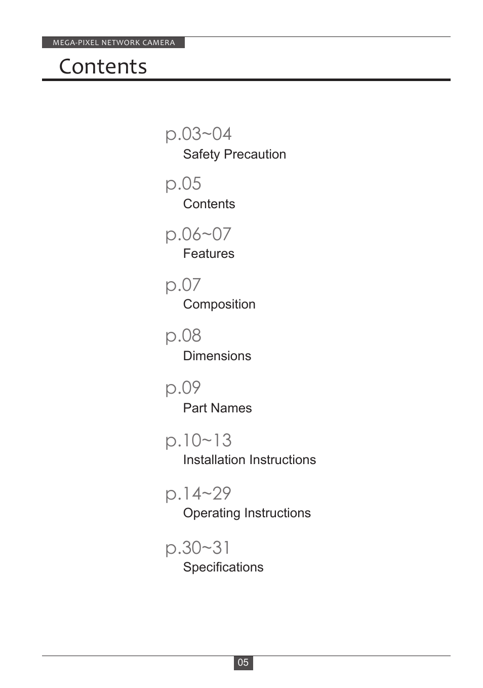 Eneo PXD-2080MIR D User Manual | Page 5 / 36