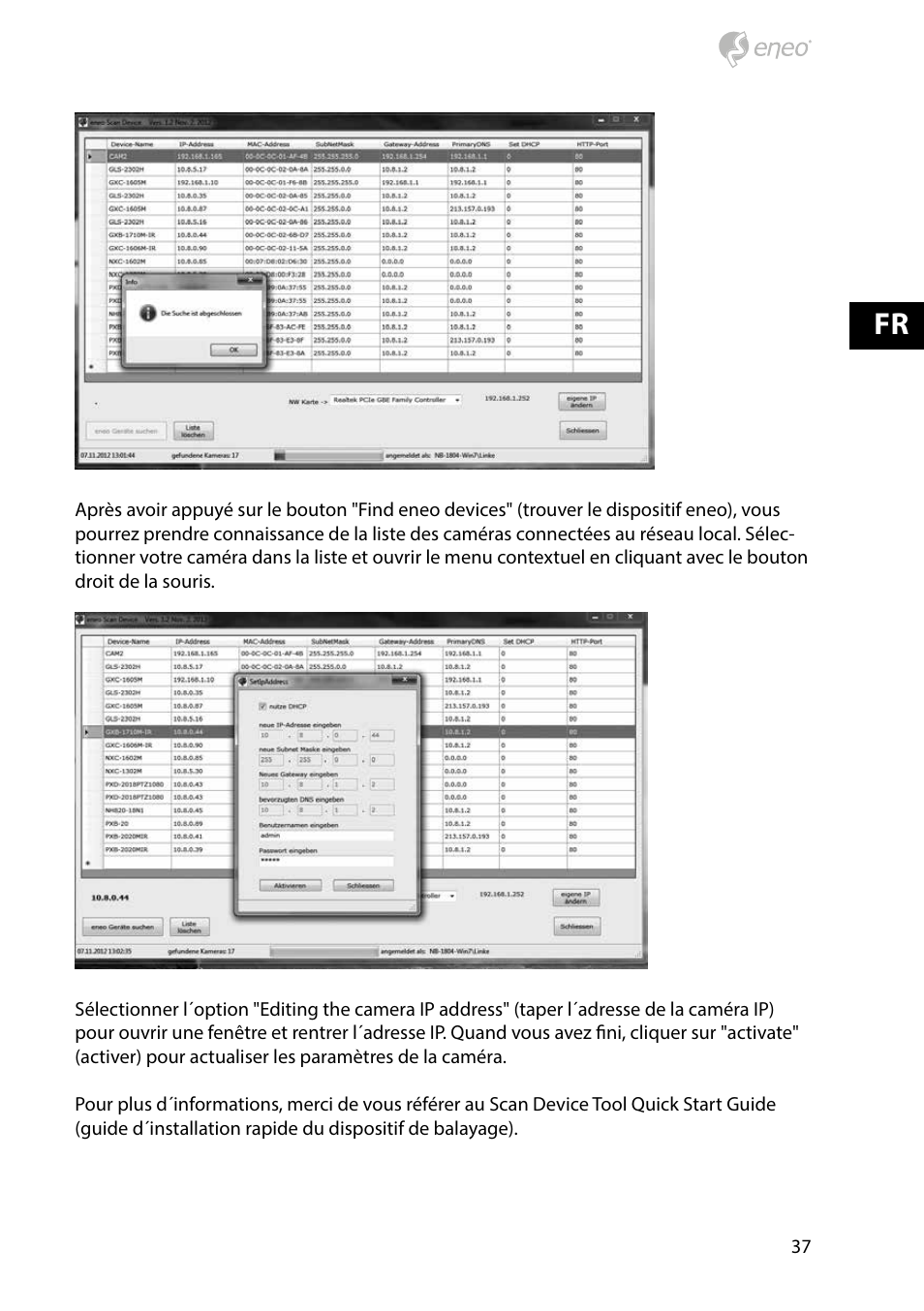 Eneo PXD-1080MIR D User Manual | Page 37 / 44