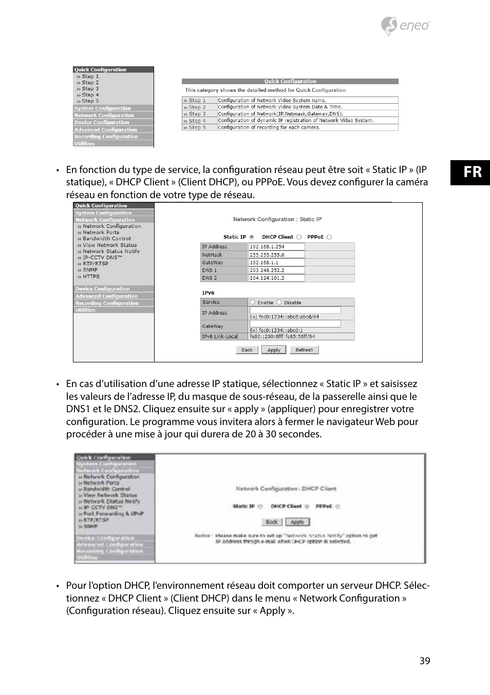 Eneo PXD-1080MIR D User Manual | Page 39 / 44