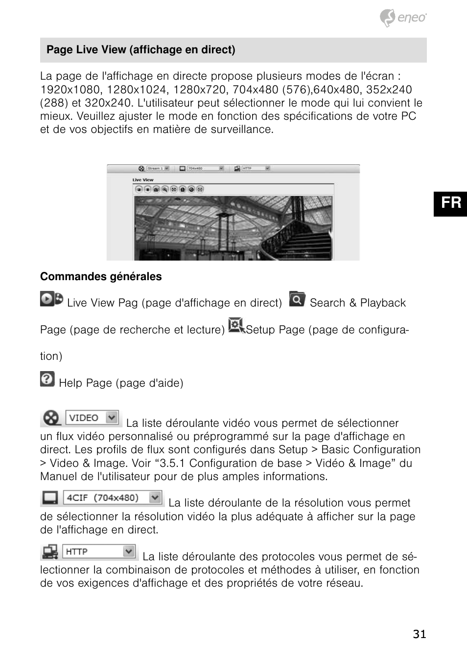 De en fr pl ru | Eneo NXD-980IR3516P User Manual | Page 31 / 60