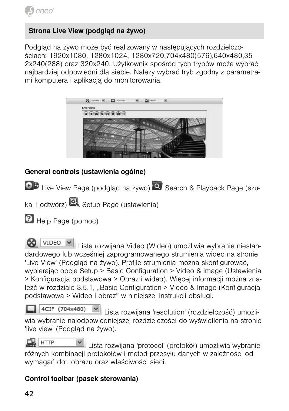 Eneo NXD-980IR3516P User Manual | Page 42 / 60