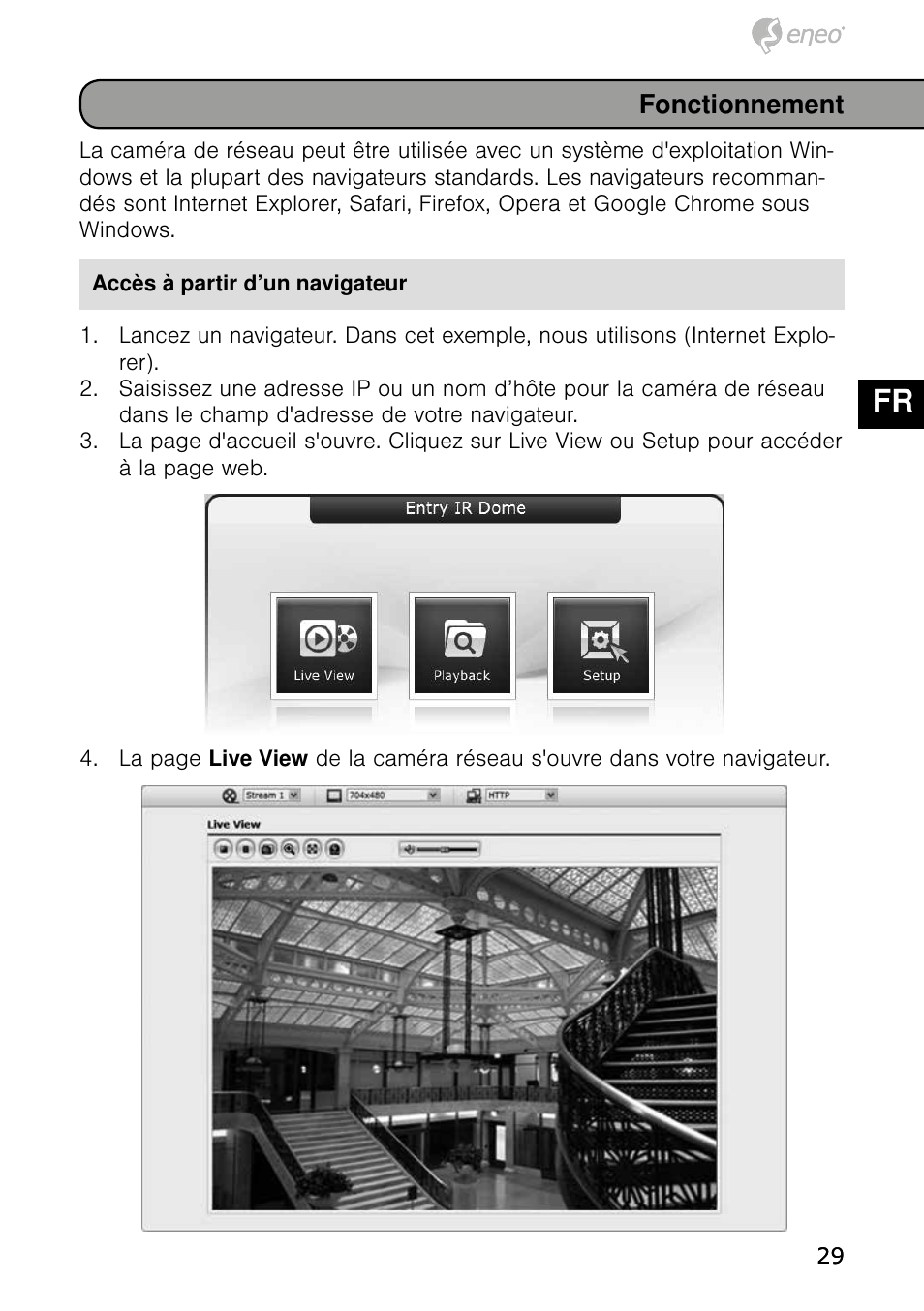 De en fr pl ru | Eneo NXD-980IR3516M User Manual | Page 29 / 60
