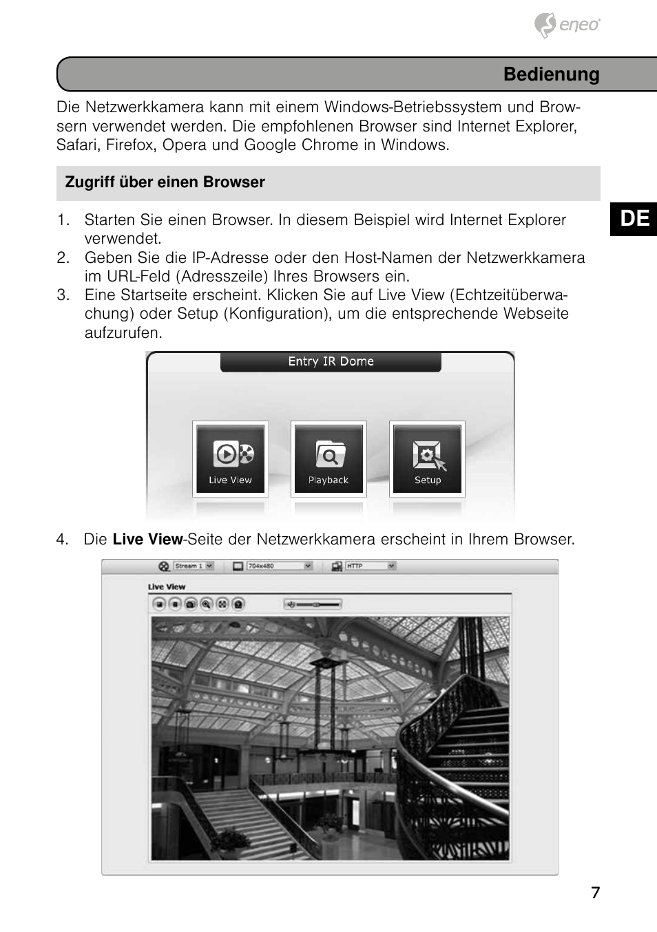 De en fr pl ru | Eneo NXD-980IR3516M User Manual | Page 7 / 60